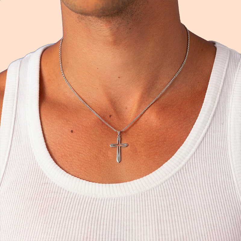 Pendentif croix original - Aeternus