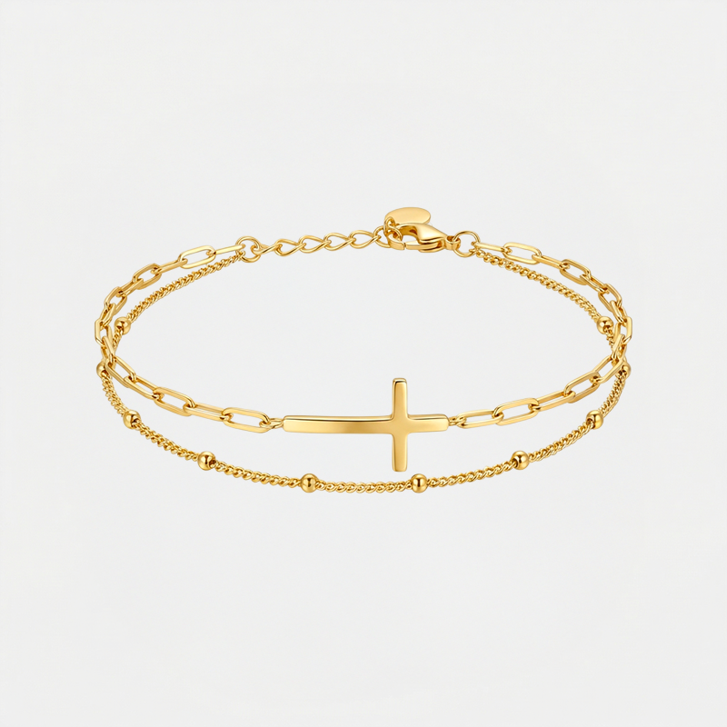 Bracelet croix de Jésus - Alba