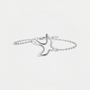 Bracelet colombe Esprit-Saint argentée