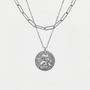 Collier Ange Gardien argentée