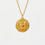 Collier Sacré-Cœur, finition dorée