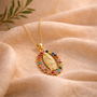 Collier Notre-Dame de Guadalupe dorée