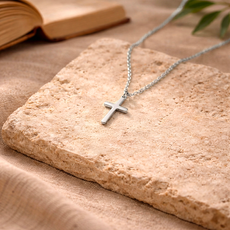 Collier croix enfant - Innocentia