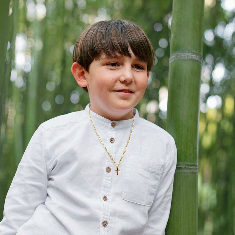 Collier croix enfant - Innocentia
