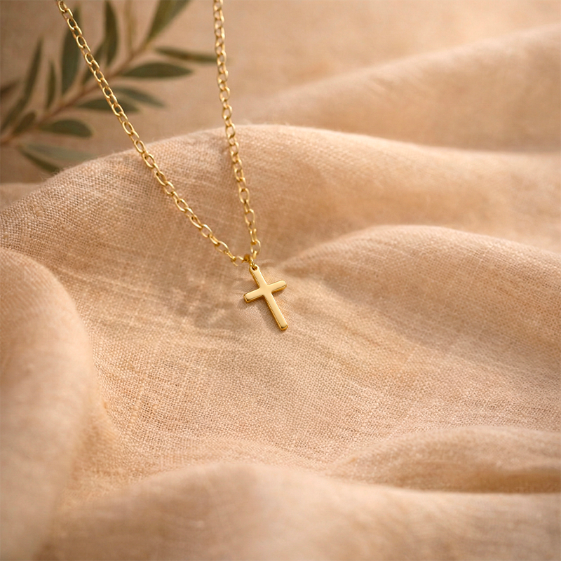 Collier croix enfant - Innocentia