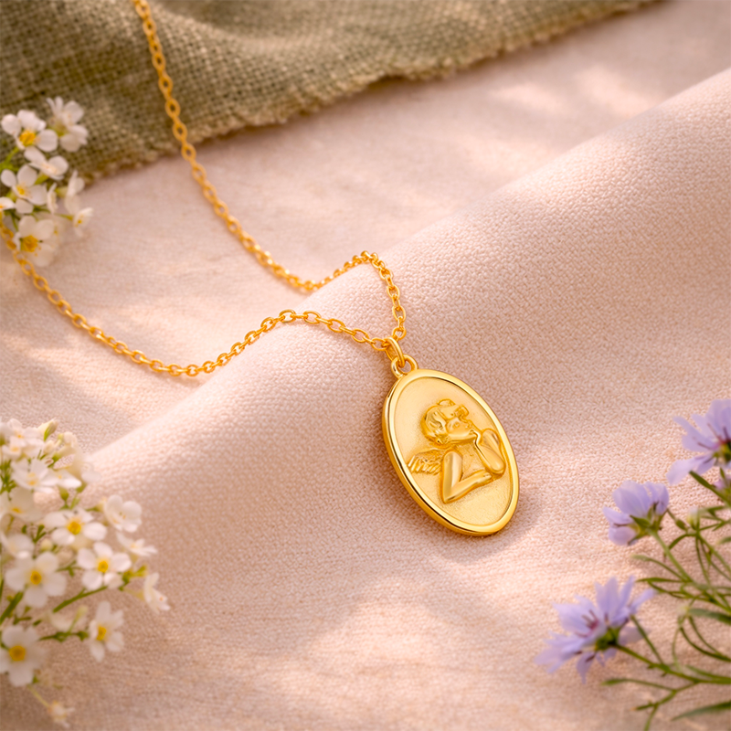 Medaille_ange femme