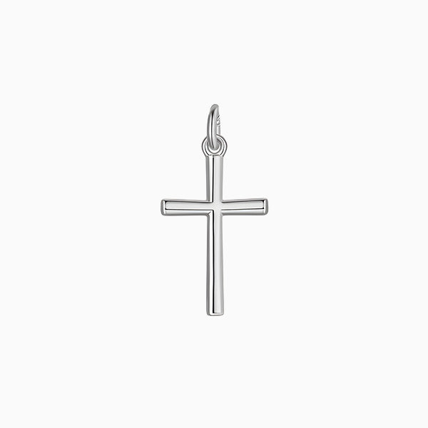 __switch:Argent Pendentif croix minimaliste Argent