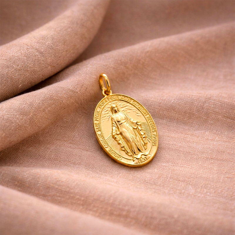 Médaille Vierge Marie - Regina