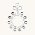 Bague dizainier, dizainier bague argenté