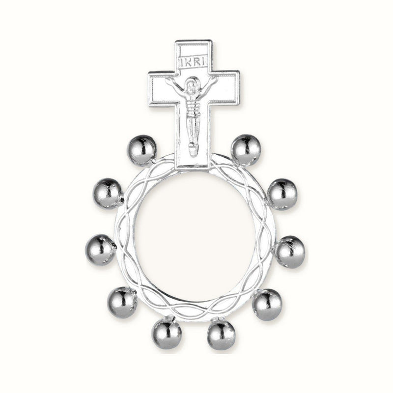Bague dizainier, dizainier bague argenté