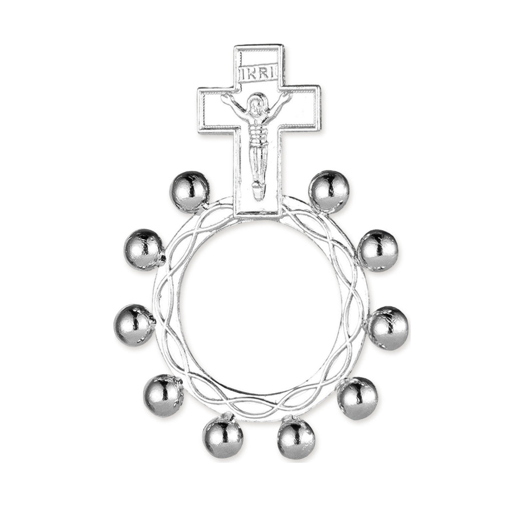 Bague dizainier, dizainier bague argenté