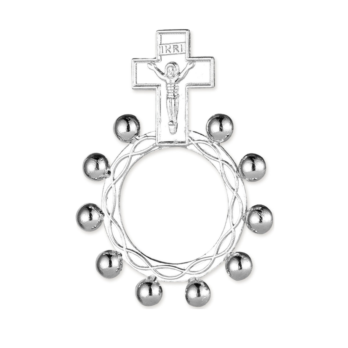 Bague dizainier, dizainier bague argenté