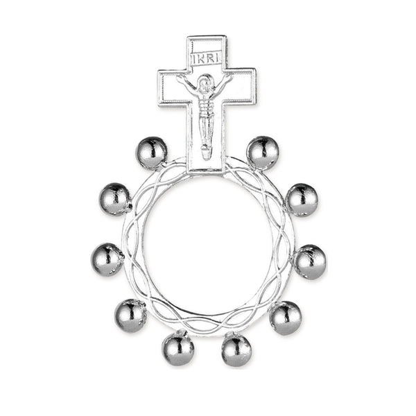Bague dizainier, dizainier bague argenté