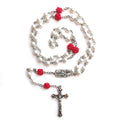 Chapelet blanc et rouge