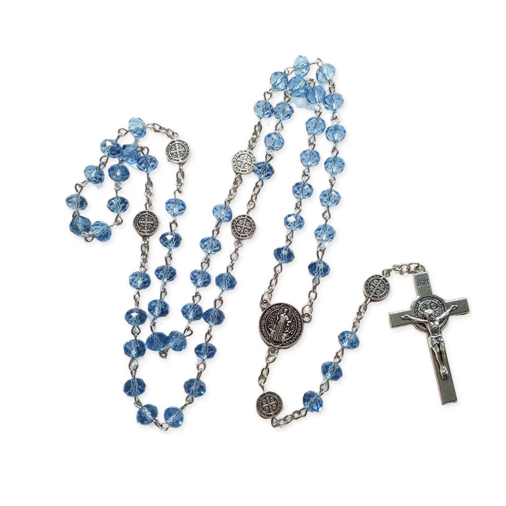 Chapelet bleu ciel