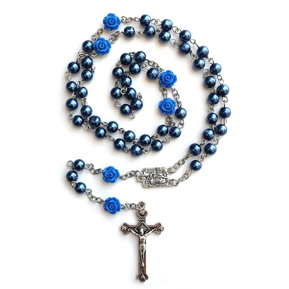 Chapelet bleu nuit