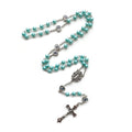 Chapelet bleu turquoise