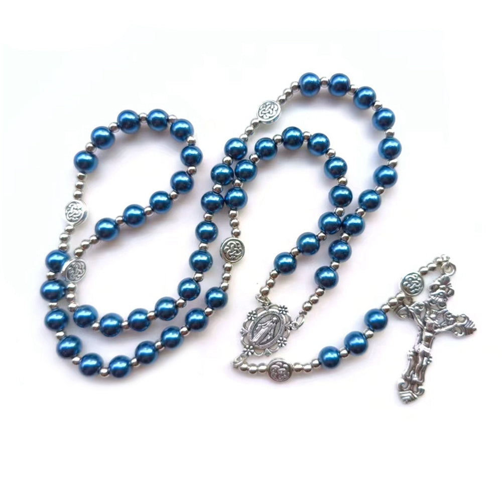 Chapelet celtique bleu