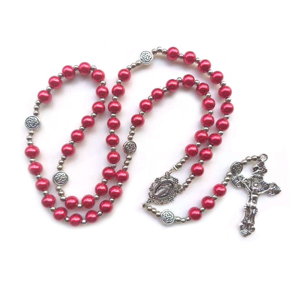 Chapelet celtique framboise