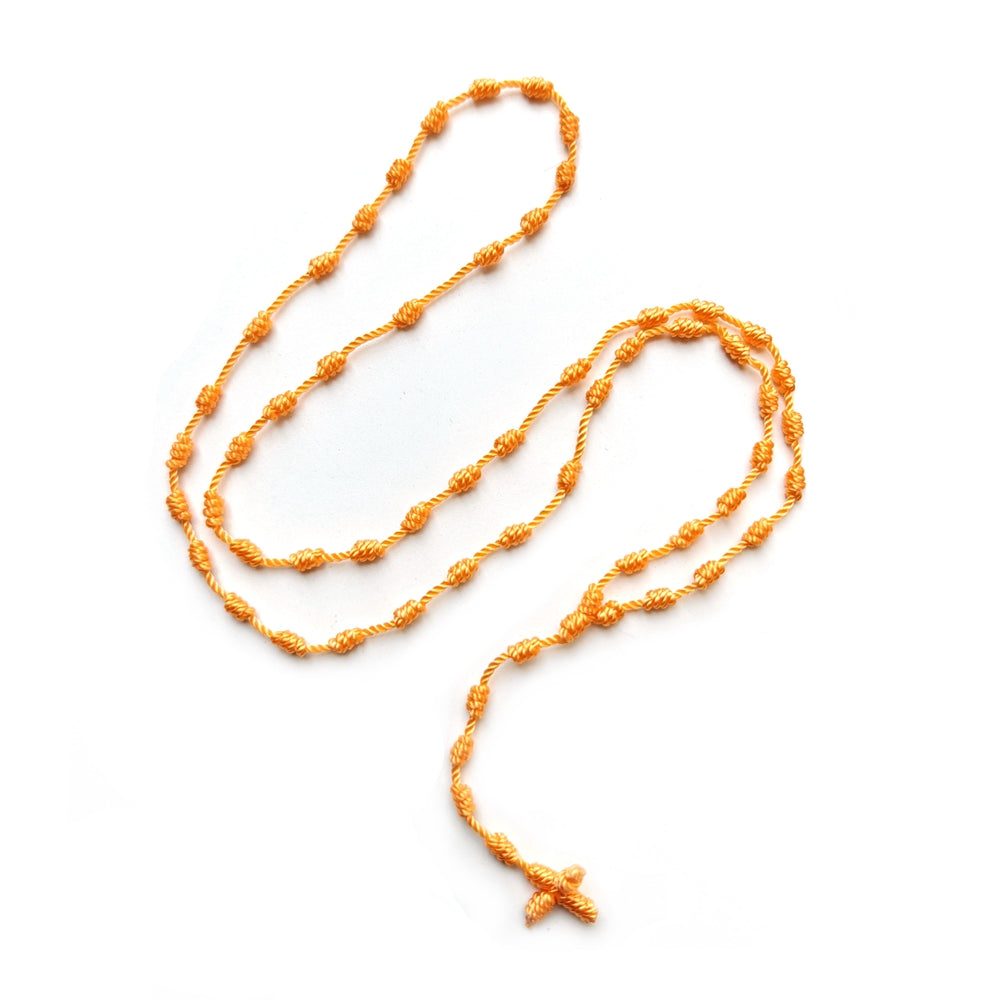 Chapelet corde orange