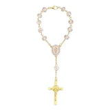 Chapelet de voiture champagne - Pallida