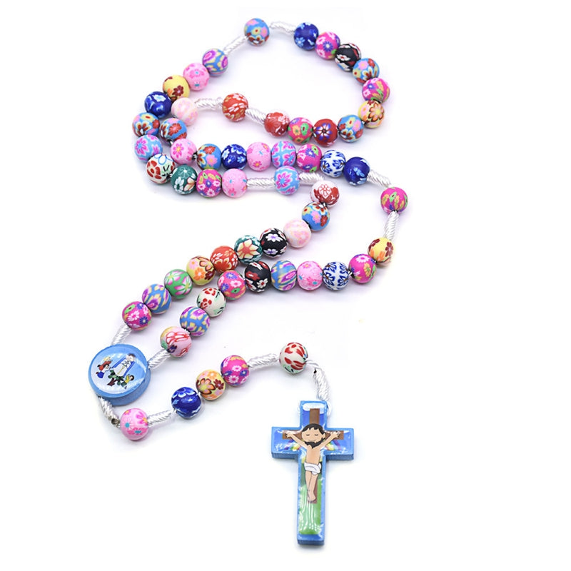 Chapelet enfant multicolore