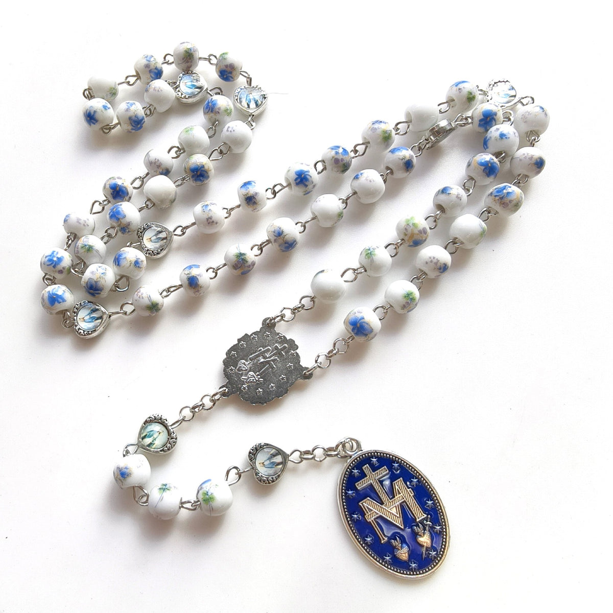 Chapelet de l'immaculée conception, chapelet immaculée conception céramique