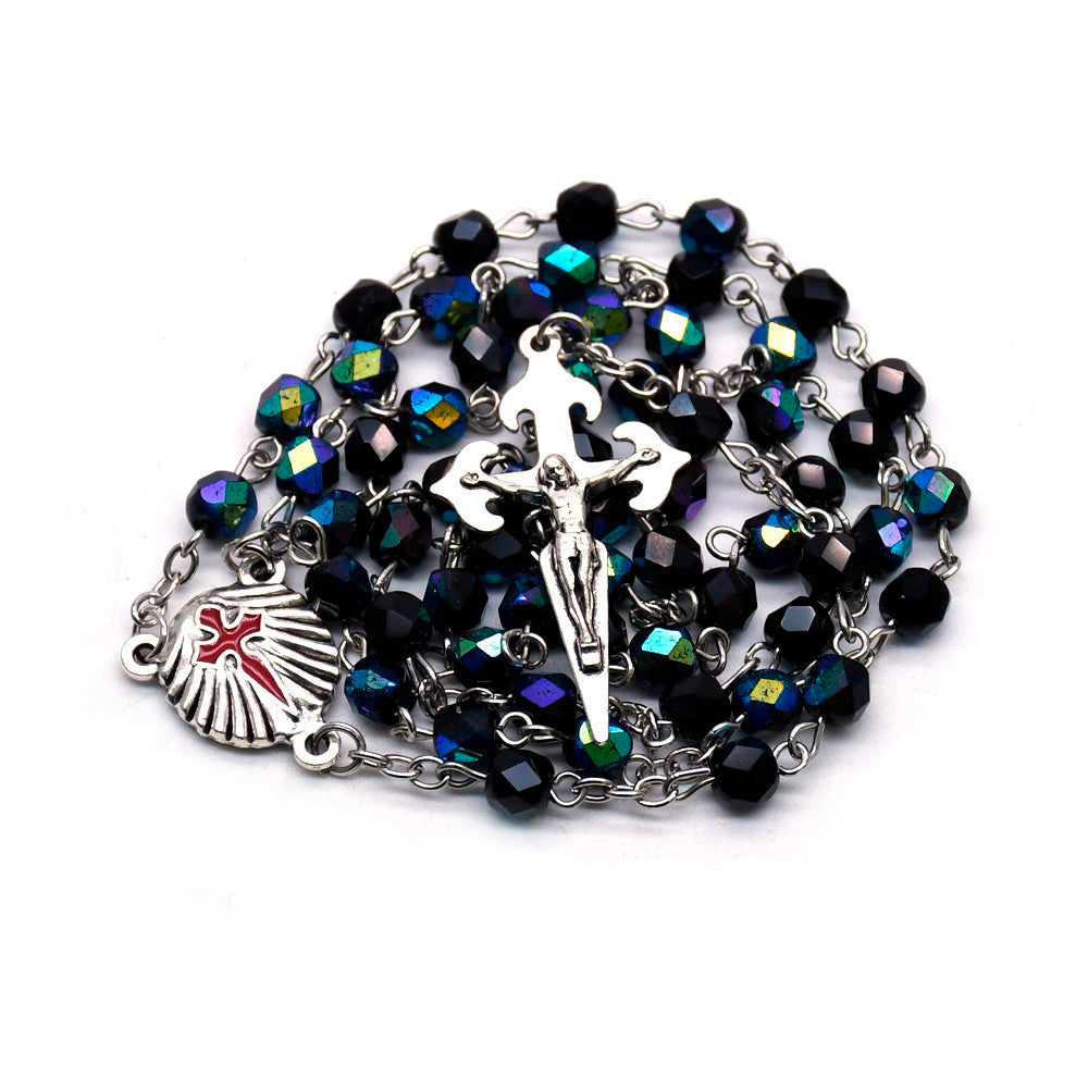 Chapelet noir saint Jacques