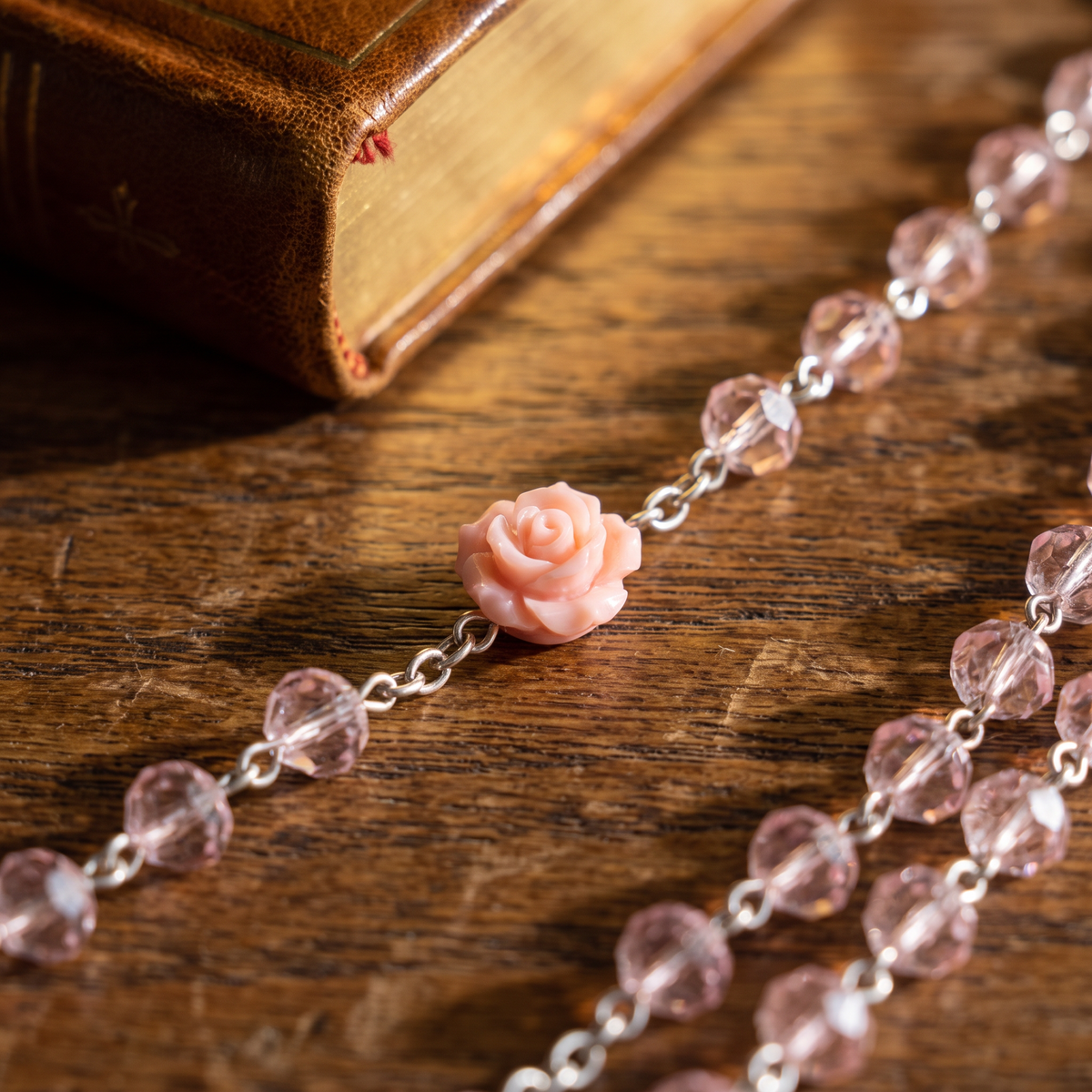 Chapelet Notre-Dame des roses, chapelet roses