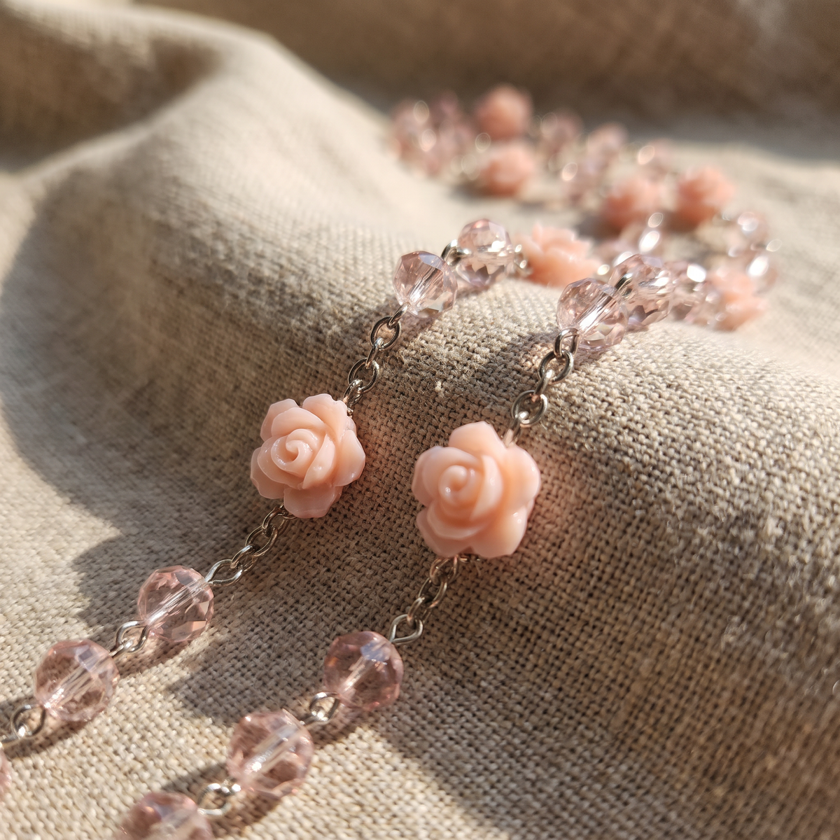Chapelet Notre-Dame des roses, chapelet roses