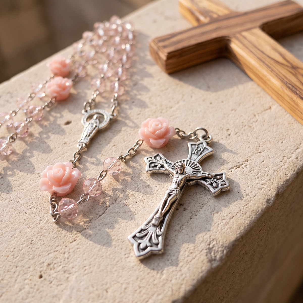 Chapelet Notre-Dame des roses, chapelet roses