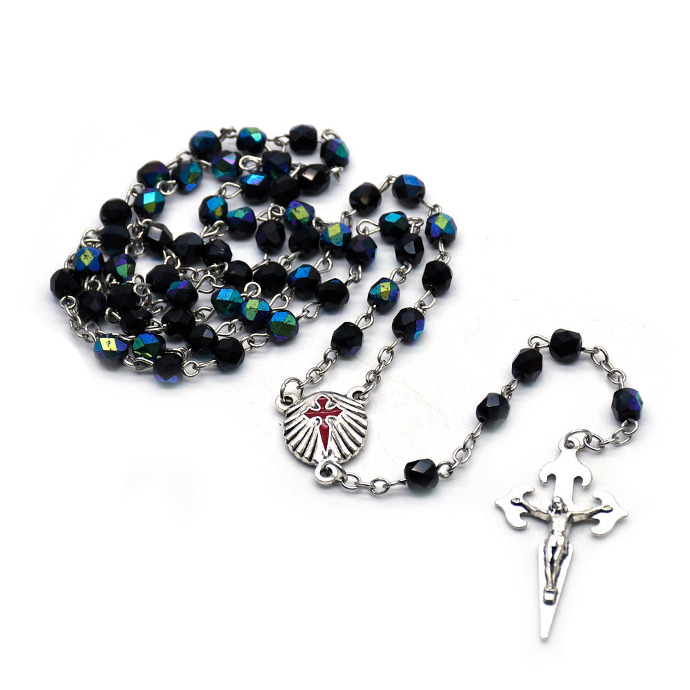 Chapelet perle noire