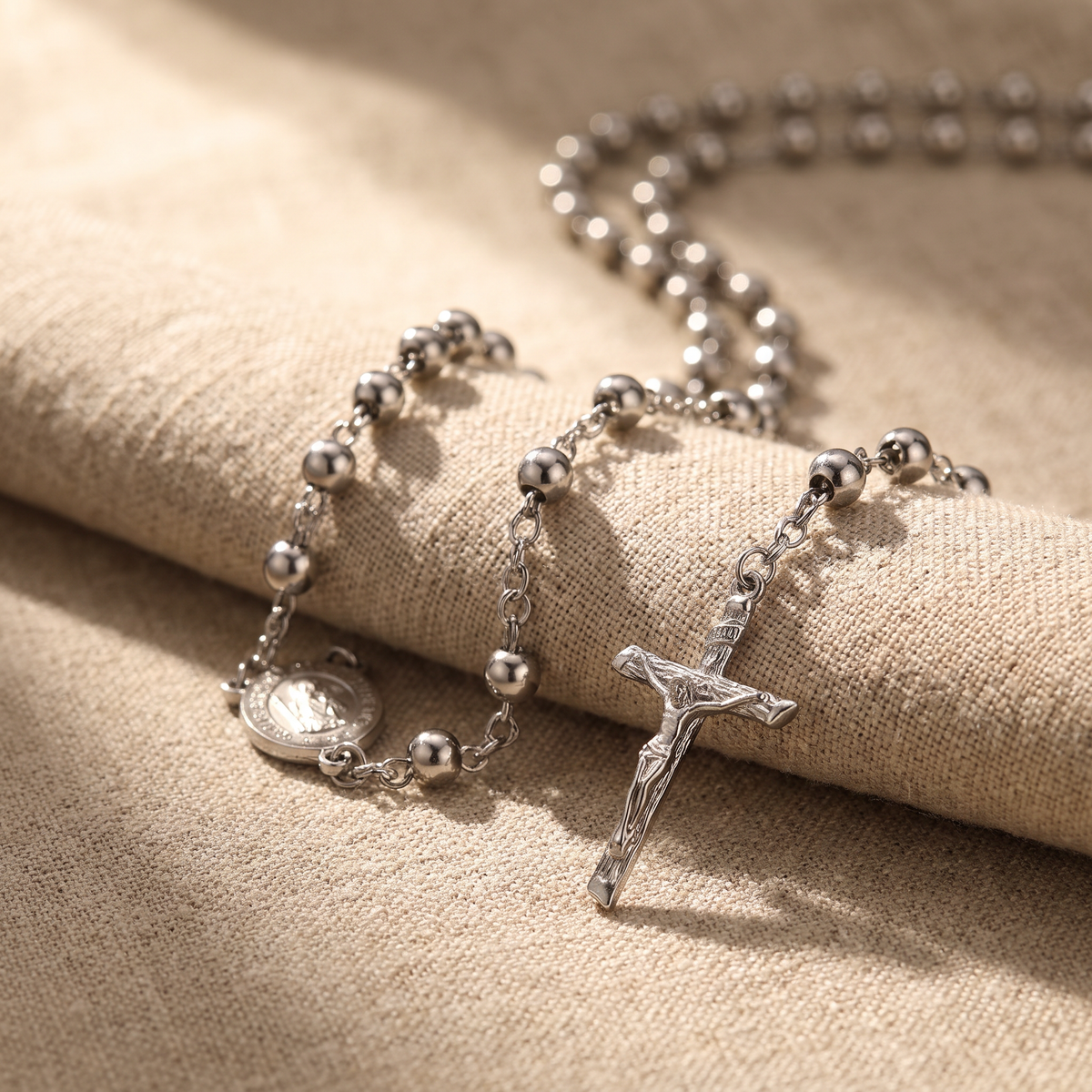 Chapelet saint Christophe pour voiture