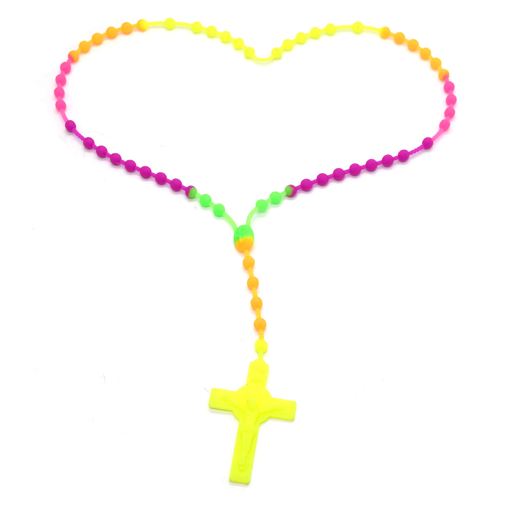 Chapelet silicone multicolore