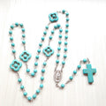 Chapelet turquoise homme