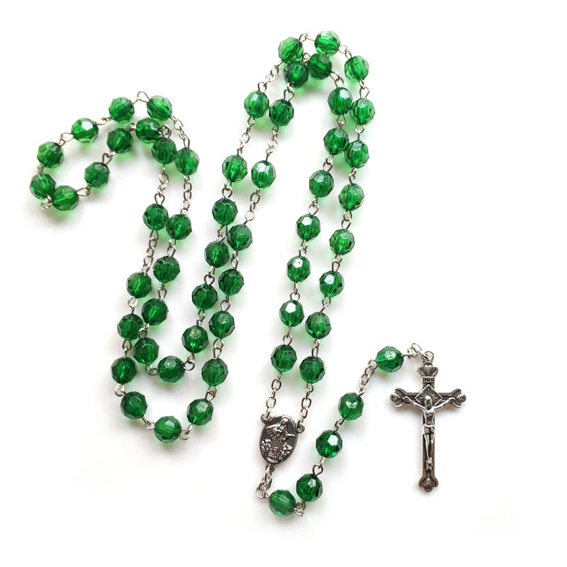 Chapelet vert émeraude