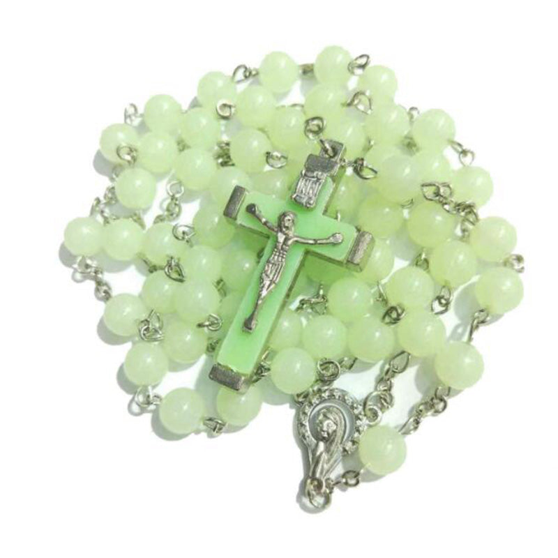 Chapelet vert pâle