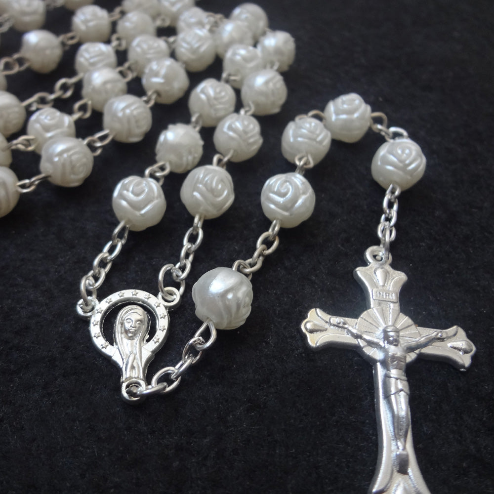 Chapelet Vierge mains jointes