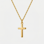 Collier Croix de Jésus __switch:Or