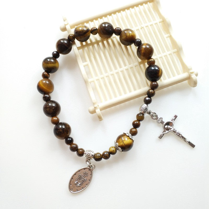 Bracelet dizainier œil de tigre