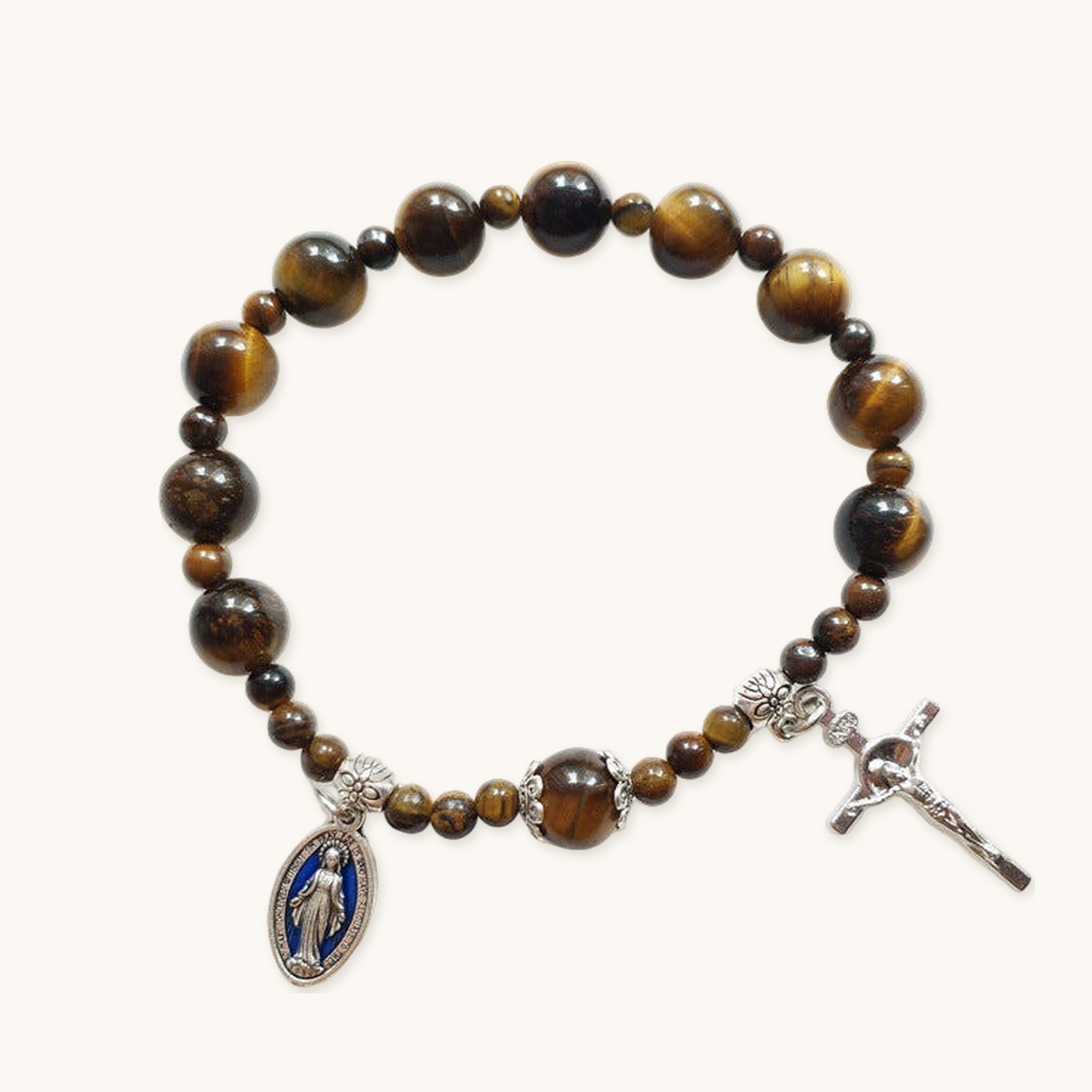 Bracelet dizainier œil de tigre