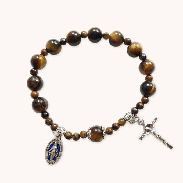 Bracelet dizainier œil de tigre