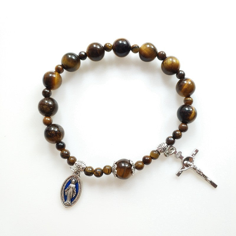 Bracelet dizainier œil de tigre