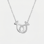 Collier poisson chrétien argent argentée